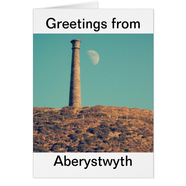 La luna y una torre: Aberystwyth (Frente)