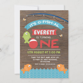 La madera del niño es la invitación al primer cump