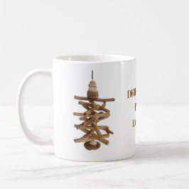 La madera flotante es mi pasión. Taza de café