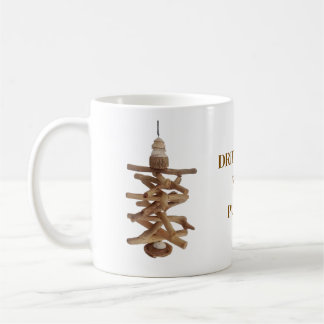 La madera flotante es mi pasión. Taza de café