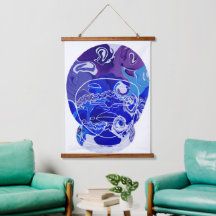 La Madera Moderna Tapiz De Muros.