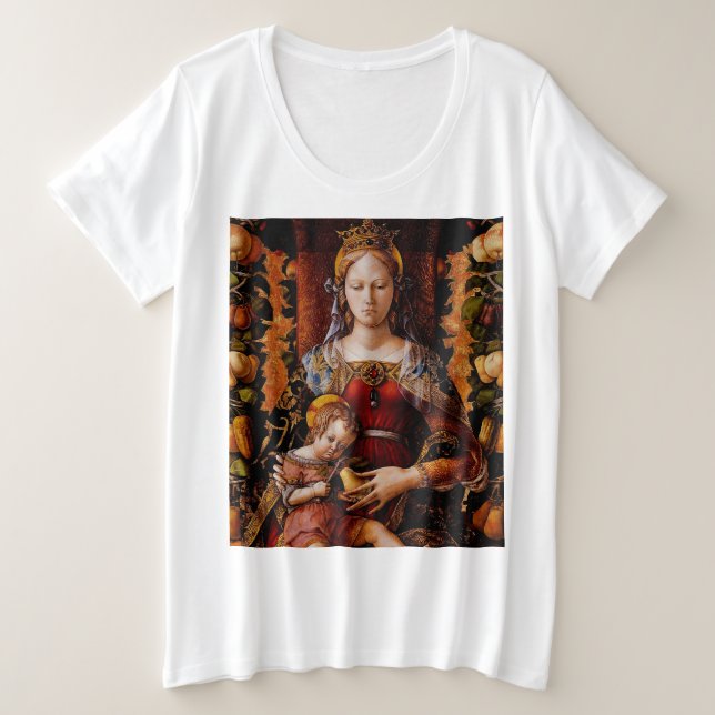 La Madonna della Candeletta Carlo Crivelli Arte (Anverso del diseño)
