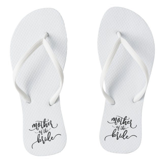 La madre de la novia Boda caligrafía chancletas (Plantilla)