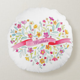 La madre del bouquet tique tira la almohada