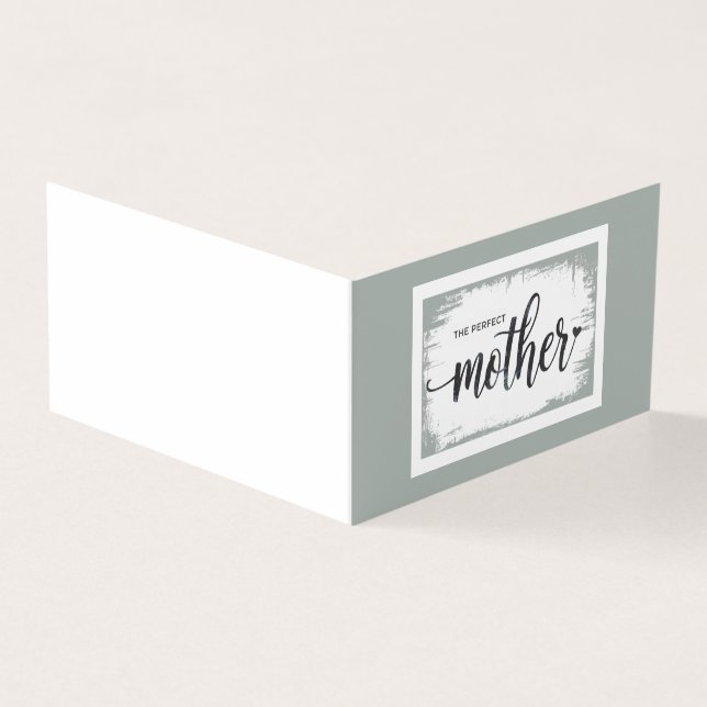 La madre perfecta, una tarjeta para mamá (Exterior)