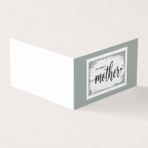 La madre perfecta, una tarjeta para mamá