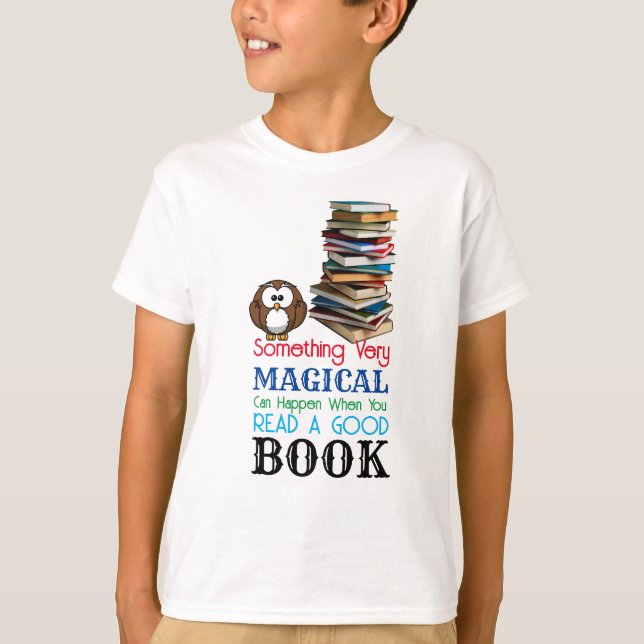 La Magia De Leer Camiseta (Anverso)