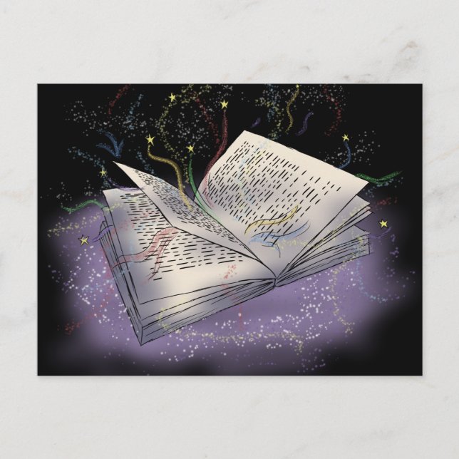 La magia de leer la postal (Anverso)