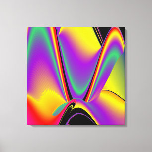 La magia de los colores abstracta el arte pluviomé