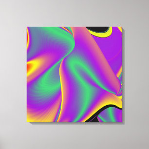 La magia de los colores abstracta el arte pluviomé