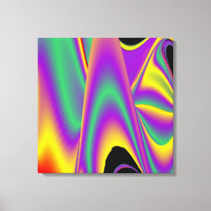 La magia de los colores abstracta el arte pluviomé