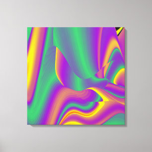 La magia de los colores abstracta el arte pluviomé