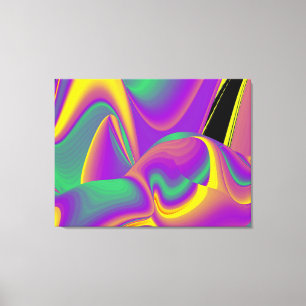 La Magia de los Colores Arte de Arcoíris 3D Abstra