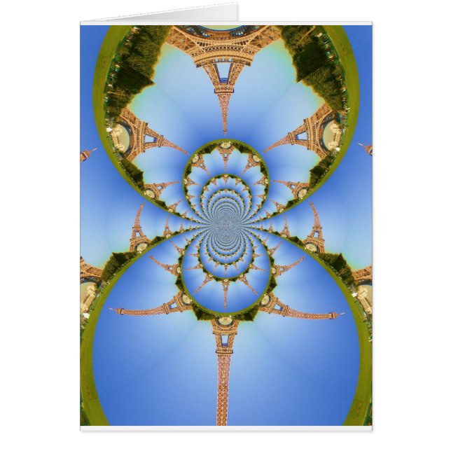 La magia de París: Diseño geométrico de la Torre E (Frente)