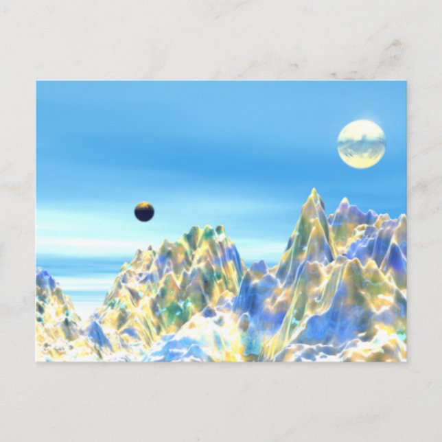 La magia del día de fiesta soña la tarjeta (Anverso)