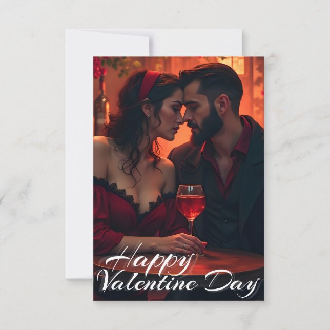La magia del Día de San Valentín con unión románti (Anverso)