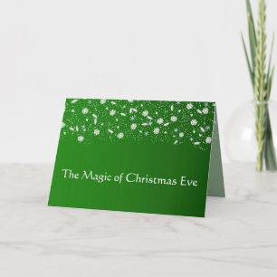La magia del navidad - tarjeta de Navidad