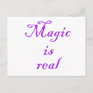 La magia es la postal real