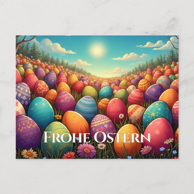 La mágica tarjeta de vacaciones de Easterland (Anverso)