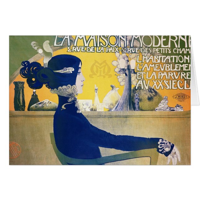 La Maison Moderne, c.1902 (Anverso (Horizontal))