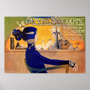 La Maison Moderne - Impresión Art Nouveau de M. Or