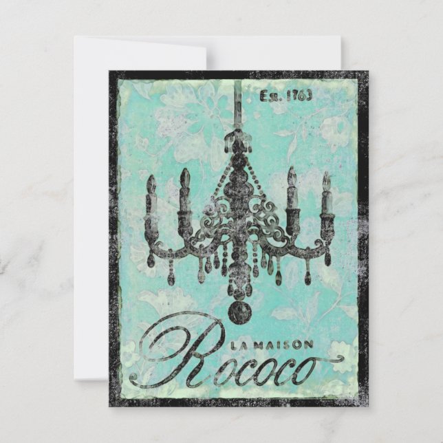 La Maison Rococo ~ Invitación (Anverso)