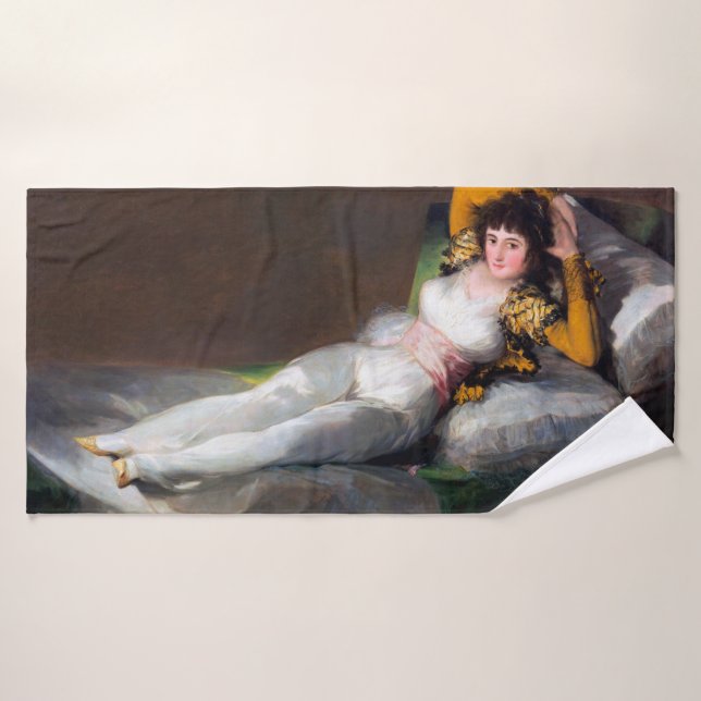 La Maja Vestida, Francisco Goya, 1798-1803 (Toalla de baño)