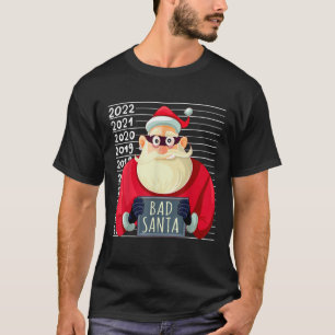 La mala camiseta de Santa Claus quería que Santa C