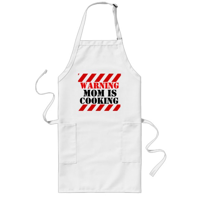 La mamá amonestadora está cocinando el delantal (Frente)