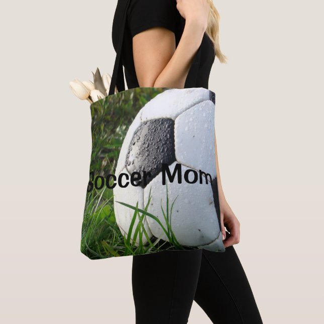 La mamá del fútbol se divierte la bolsa de asas de (Detalle)