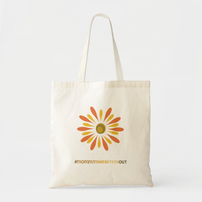 La mamá necesita un bolso del descanso - flor (Frente)