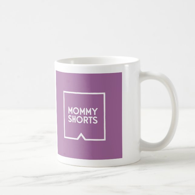 La mamá pone en cortocircuito la taza - púrpura (Derecha)