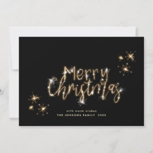 La mancha de oro minimalista ilumina a los Navidad