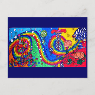 La manera de su postal de los sueños