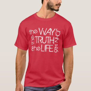 La manera la verdad y la camiseta del 14:6 de Juan