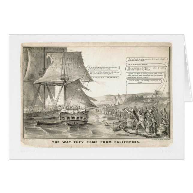 La manera vienen a California (0476A) (Anverso (Horizontal))