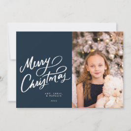 La mano de la armada clásica regala la navidad