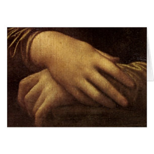 La mano de Mona Lisa de Leonardo da Vinci C.
