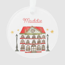 La Mansión - Ornamento Acrílico Personalizable