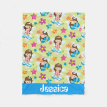 La manta de hadas de los chicas de la fantasía del