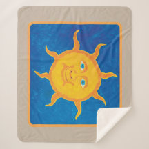 La manta del Sherpa de Sun de Sweet Boy