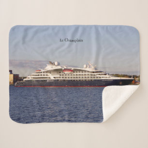 La manta sherpa de Le Champlain