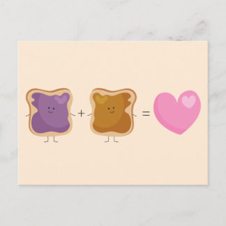 La mantequilla de cacahuete y las postales de amor