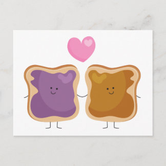 La mantequilla de cacahuete y las postales de amor