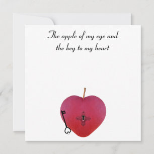 La manzana de mi ojo y la llave de mi corazón