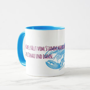 La manzana / Taza alemana