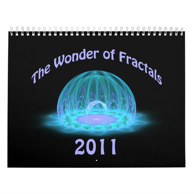 La maravilla del calendario de los fractales 2011 (Tapa)