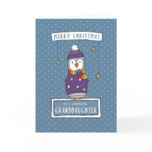 La maravillosa tarjeta de Navidades nietas