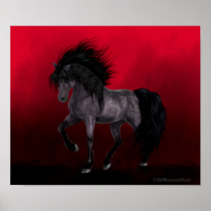 La Mare Nocturna Está Esperando Al Poster De Arte