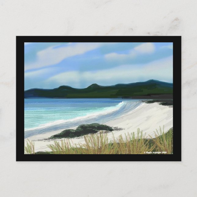 La marea llega en Tarjetas Postales (Anverso)